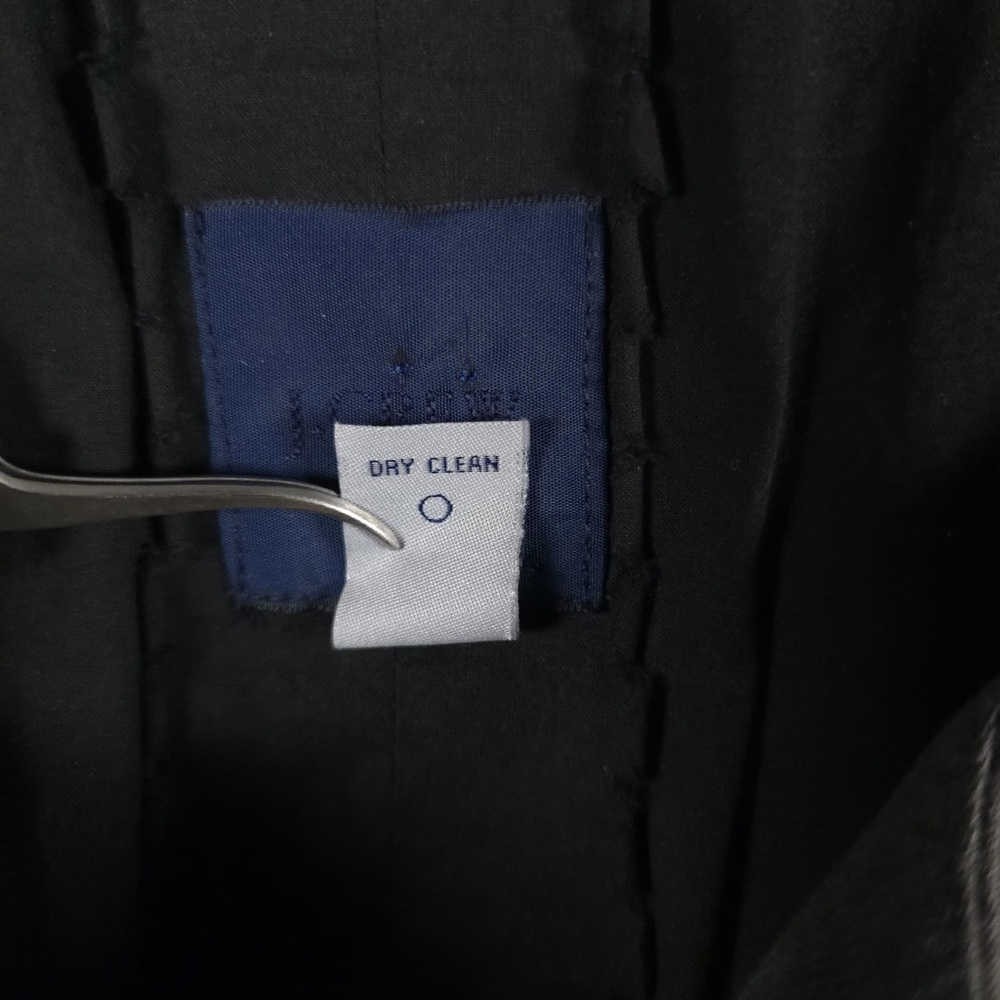 J. CREW 100%‎ WOOL Hidden Button Jacket Blazer Coquette Size 12 Charcoal Suiting - Picture 11 of 11